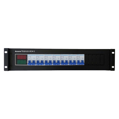定制01-2U 機(jī)柜電源PDU 機(jī)柜架頂配電單元電表 交直流模塊配電盤 正泰
