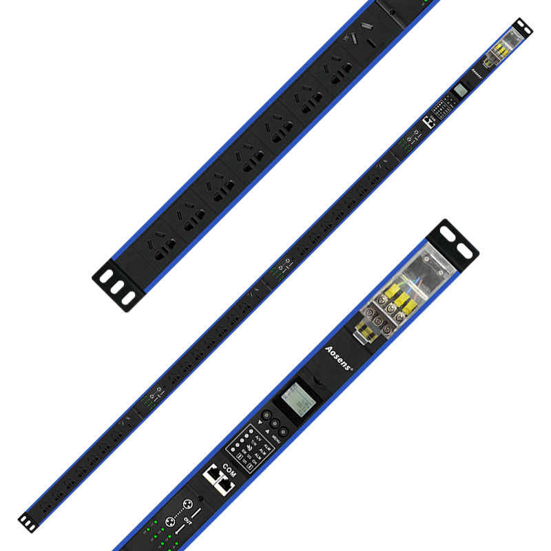 奧盛APS豎裝24位智能PDU串口系列智能網絡PDU RS485 MODBUS協(xié)議