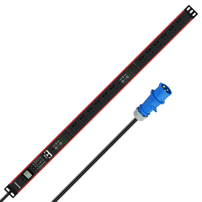 奧盛APS豎裝12位智能PDU串口系列智能網絡PDU RS485 MODBUS協(xié)議