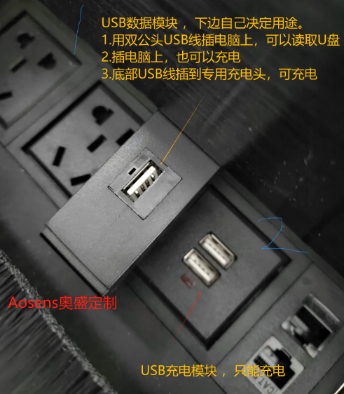 USB數據模塊和USB充電模塊的區別和選擇