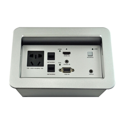 AS-670HD 奧盛VGA HDMI延長(zhǎng)器投影機(jī)HDBaseT發(fā)射轉(zhuǎn)網(wǎng)線傳輸桌面插座