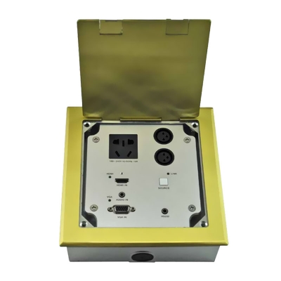 AS-DC100HD奧盛VGA HDMI延長器投影機HDBaseT發(fā)射轉網線傳輸地面插座