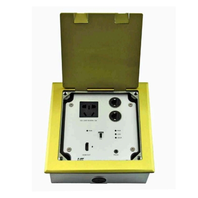 AS-DC100HDRX奧盛VGA HDMI延長器投影機HDBaseT發(fā)射轉網線傳輸地面插座